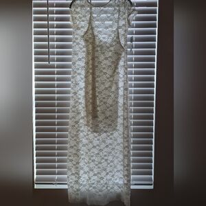 Wild Fable Women's Slip with Lace Dress Size L